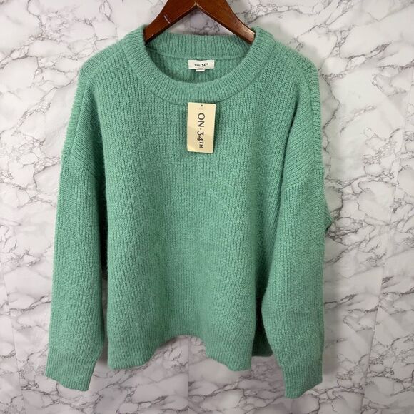 Macys On 34th St Women’s Chunky Sweater 2X Knit NEW # G520-A - Picture 1 of 8